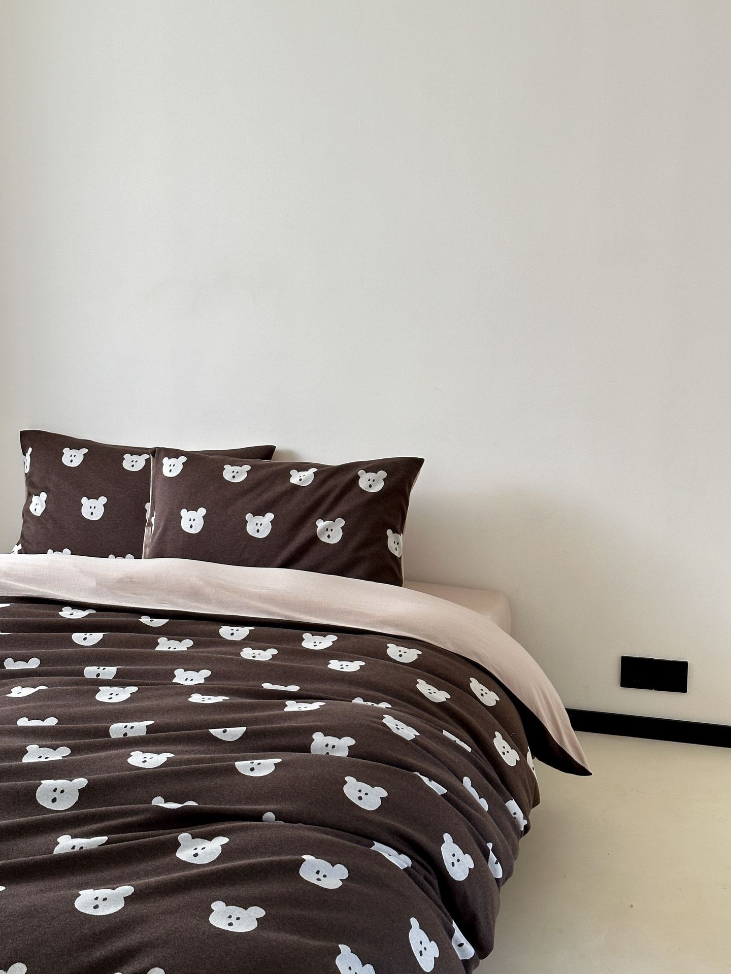 2025 Thickened knitted jacquard Class a all-cotton jacquard knitted cotton four-piece set, Tianzhu cotton Bear Naked Sleeping Quilt cover pic 14