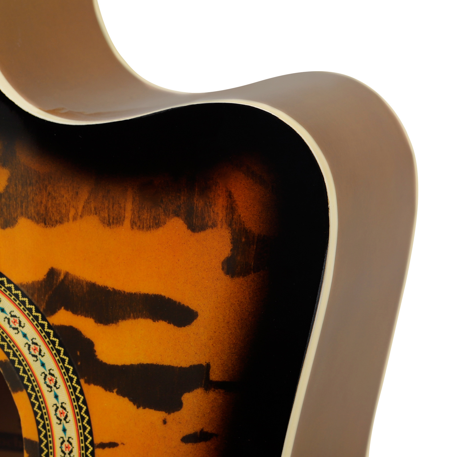 M MBAT美贝特3930缺角云杉面板波浪纹20品古典吉他乐器送全套配件详情9