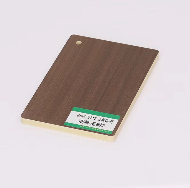 Bamboo and wood fiber PET metal mirror carbon crystal board wall panels, hotel quick-installation water ripple bamboo charcoal wood veneer panels pic 19