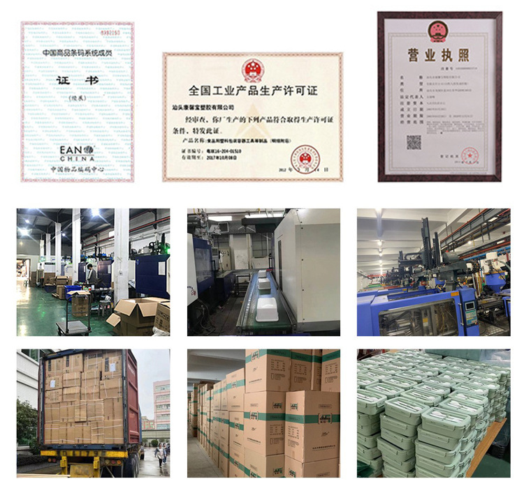 跨境食品级塑料保温饭盒可进微波炉送饭密封盒防漏便当盒礼品赠品详情3