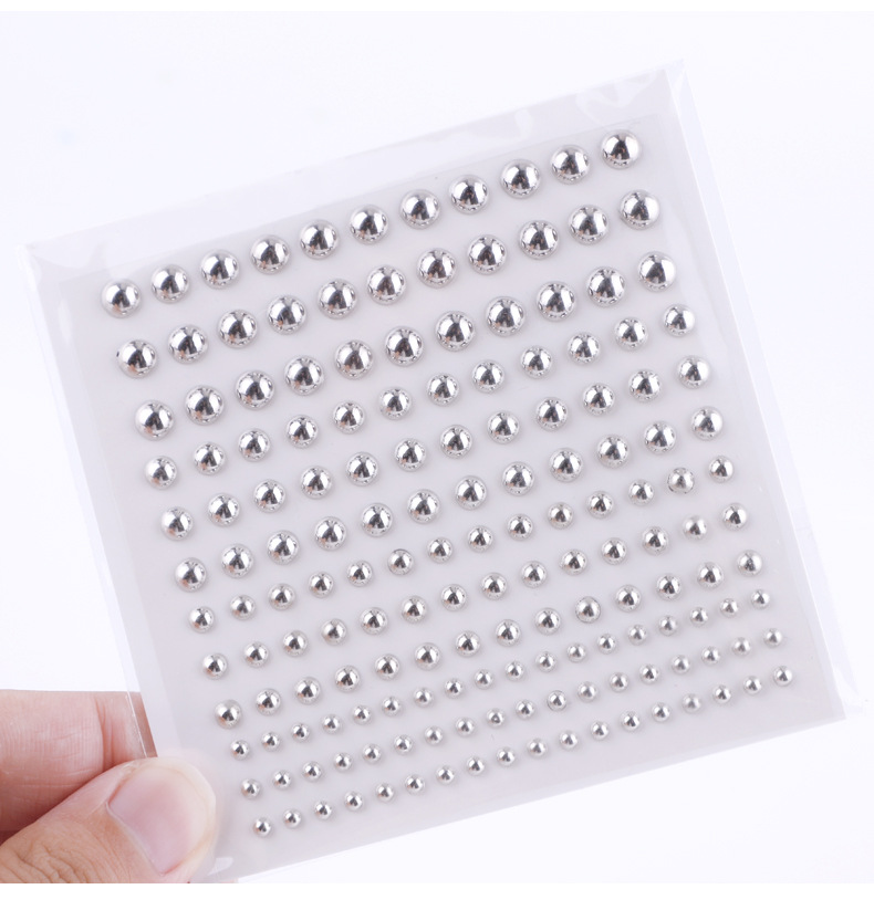 唇钉鼻钉眉钉贴新款辣妹电镀金属色亚克力钻脸部钻贴水钻贴脸饰品详情10