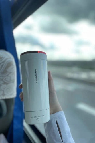 Morphy Richards electric water cup, portable home travel kettle, portable milk and tea brewing, health preservation insulated cup MR6060 pic 2