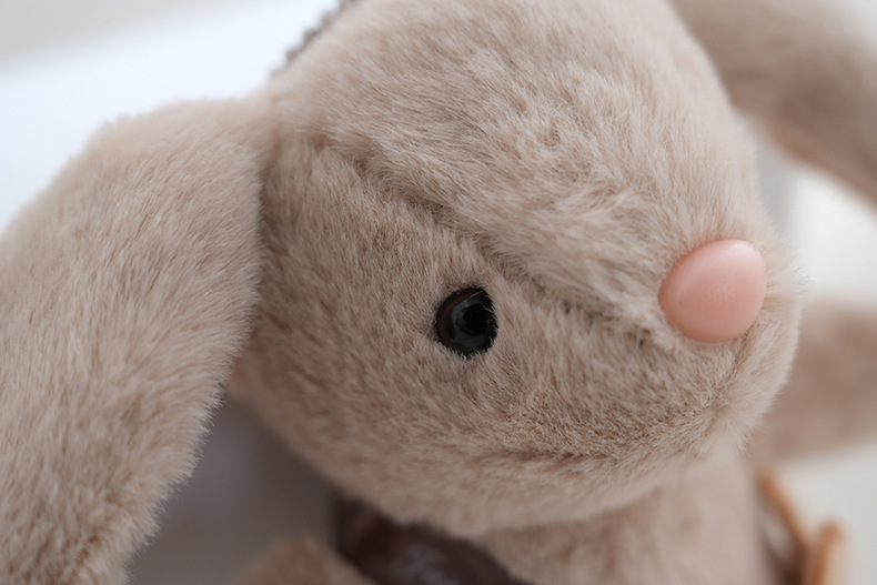 毛绒玩具长耳小兔子公仔挂件书包钥匙挂件可爱背包兔子毛绒玩偶详情11