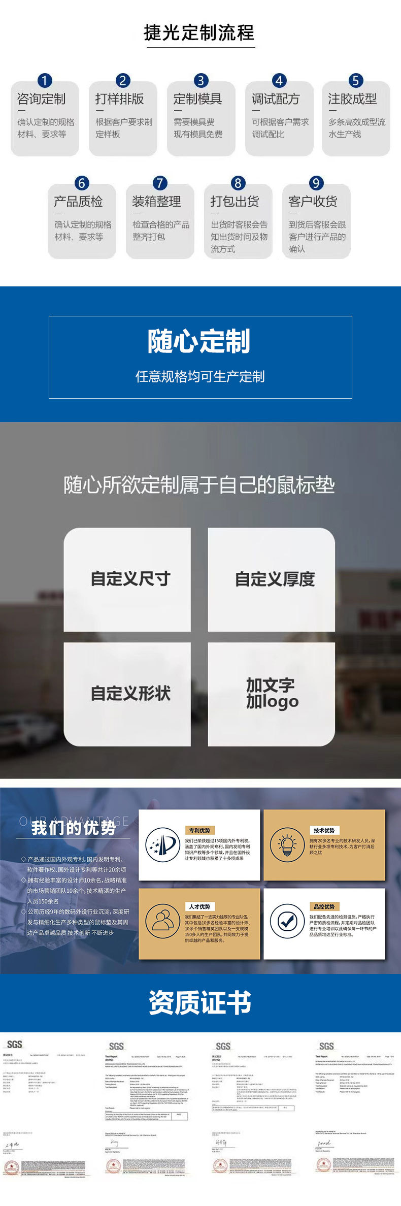 护腕鼠标垫硅胶手腕托垫渐变简约加厚防滑人体工学电脑鼠标垫批发详情14