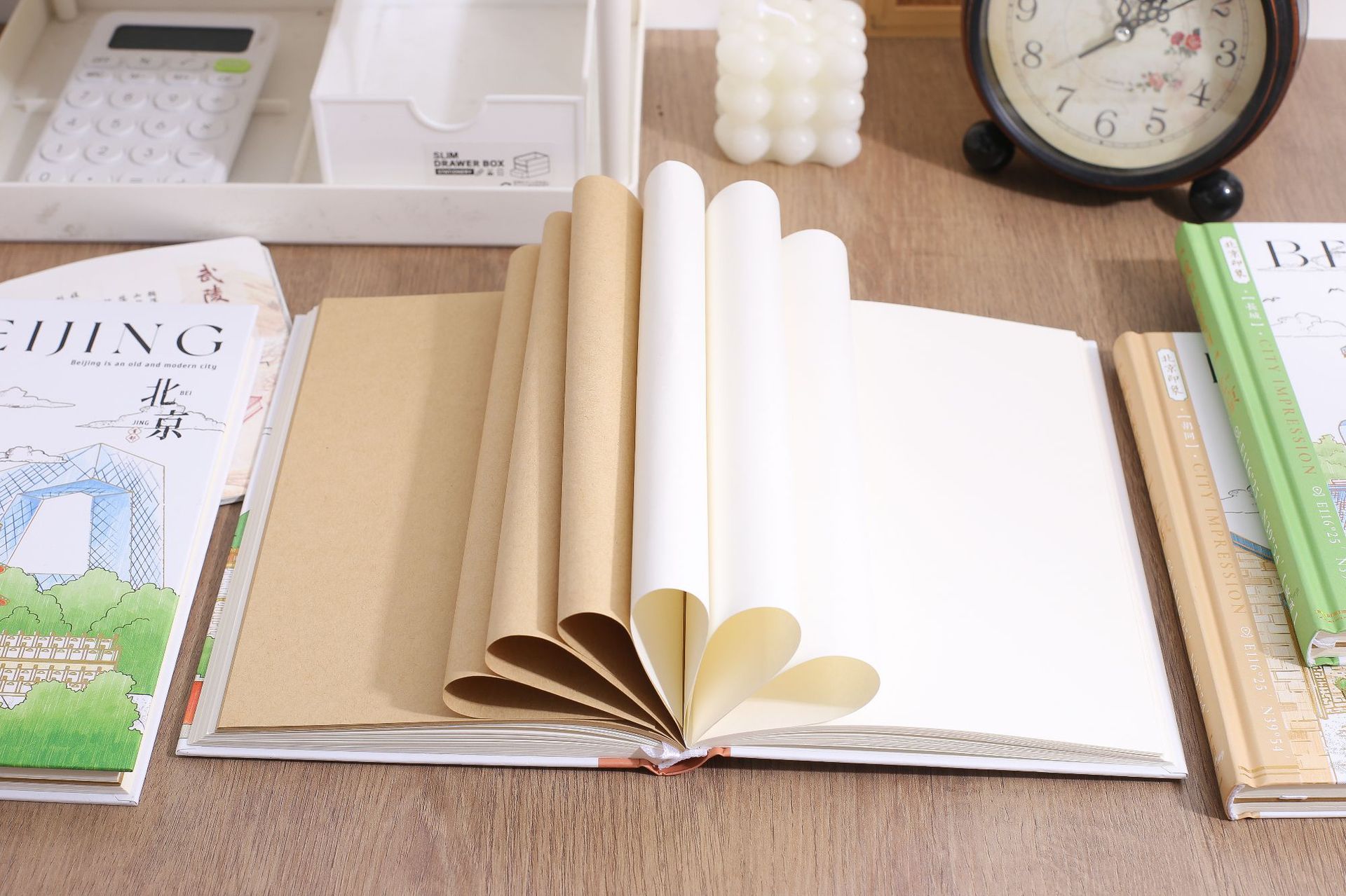 Jingu Stationery 25K City Stroll - Beijing Round-back Hardcover Notebooks, Handbooks, Student Notebooks pic 26