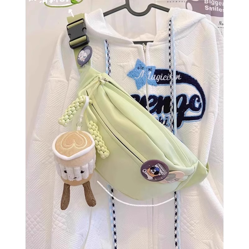 斜挎包女款潮流胸包女生运动单肩包女手机ins小挎包背包腰包新款详情19