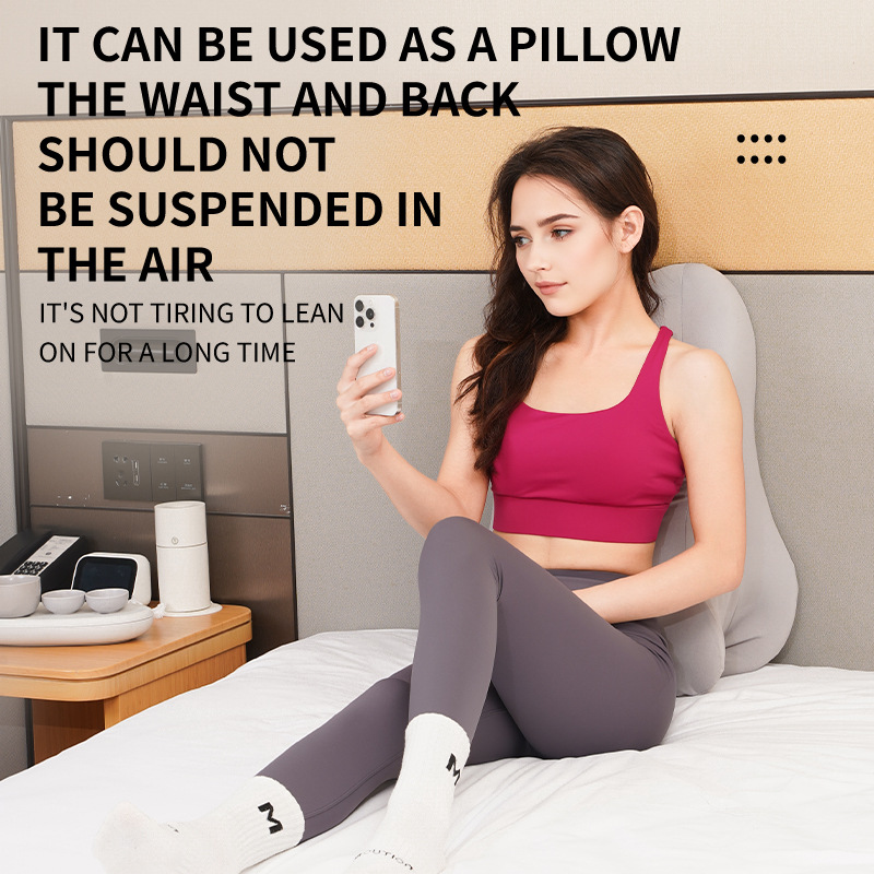 Extra-large multi-functional prone pillow, a special pillow for the bed, a backrest cushion for playing with mobile phones and reading in the prone position pic 2