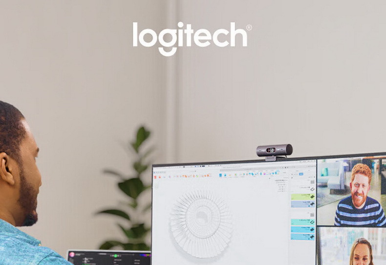 Logitech BRIO 500 high-definition live streaming camera, 4K desktop laptop, driverless with microphone for network video conferencing pic 5