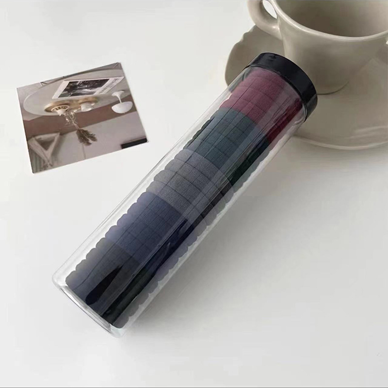 韩版奶咖色发圈舒适毛巾圈高弹力橡皮筋简约发绳皮筋扎头绳详情11