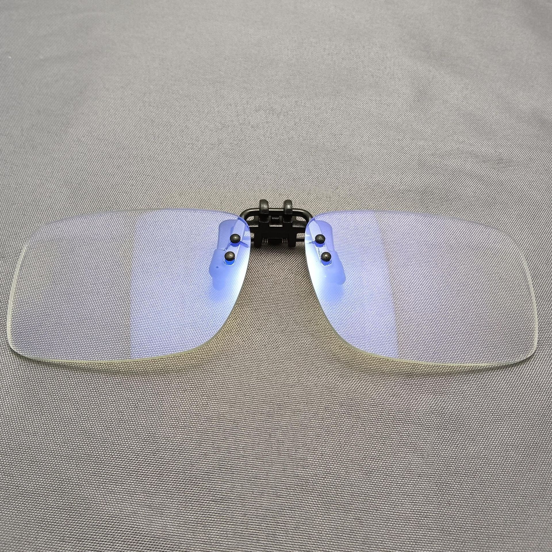 Glasses clips, blue light clips, small clips, coated clips, radiation protection glasses, computer eye protection clips, anti- pic 1