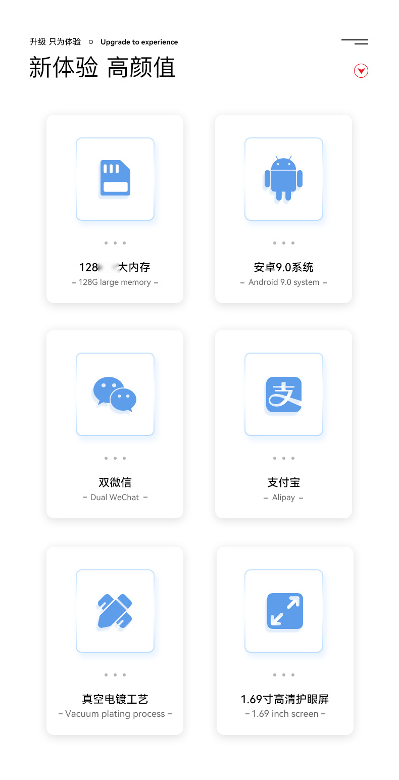 可插卡黑科技智能电话手表上网下载多功能初男女少年礼品一件代发详情4