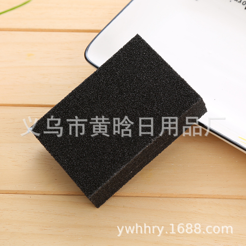 【 Chi Jia 】 Diamond sand sponge for cleaning POTS and pans, kitchen oil and dirt removal sponge for removing dirt and rust from kitchen utensils pic 4
