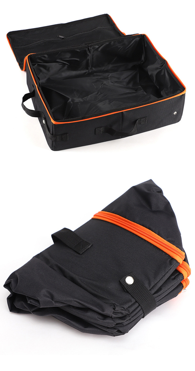 Rongka Pet Cross-border Waterproof foldable Travel Cat Toilet, Portable mobile Cat Litter box, large capacity, simple and portable cat litter box pic 10