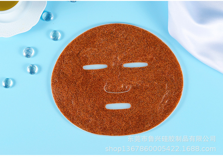 Reusable facial home no-adjustment diy tool set, seaweed mask mold tray, silicone model pic 4