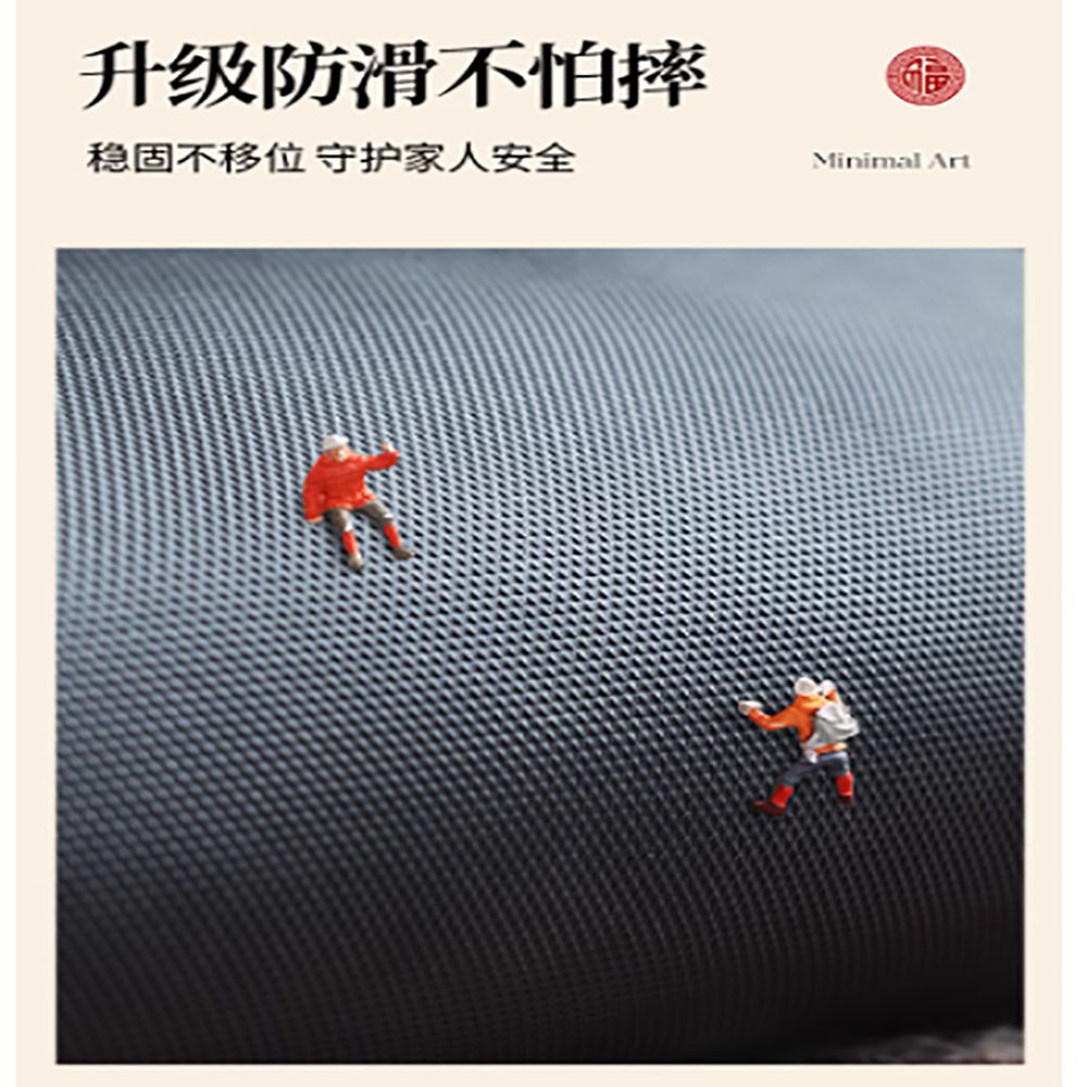 新中式红色丝圈门口垫高级感家用防滑耐脏出入平安脚垫地垫详情8