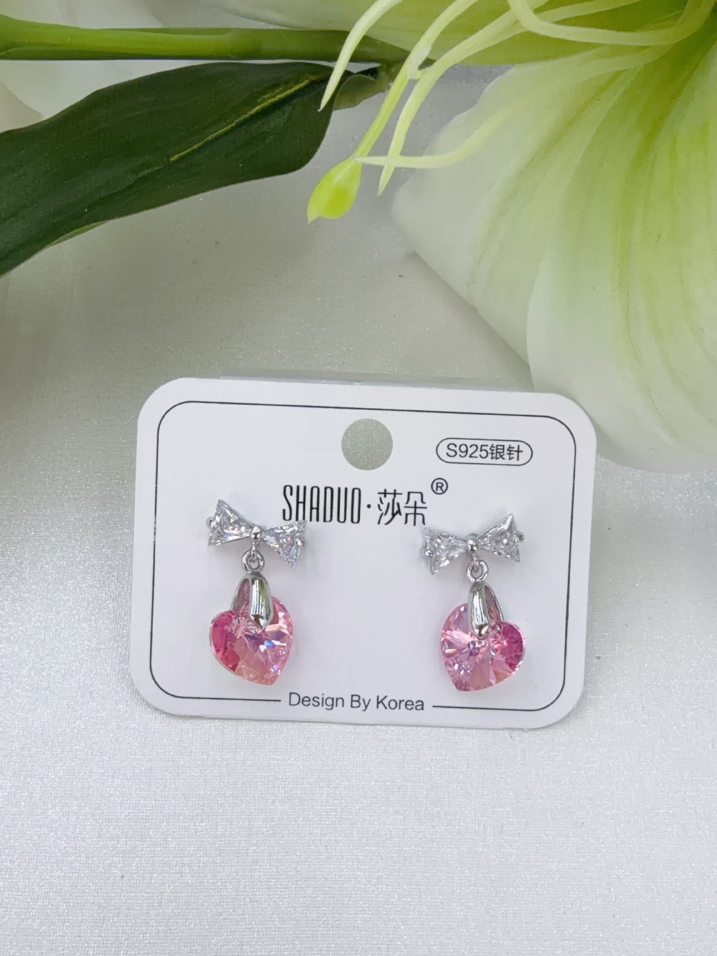 韩国气质个性百搭小清新长款耳钉925银针女耳环耳坠批发工厂直销详情8