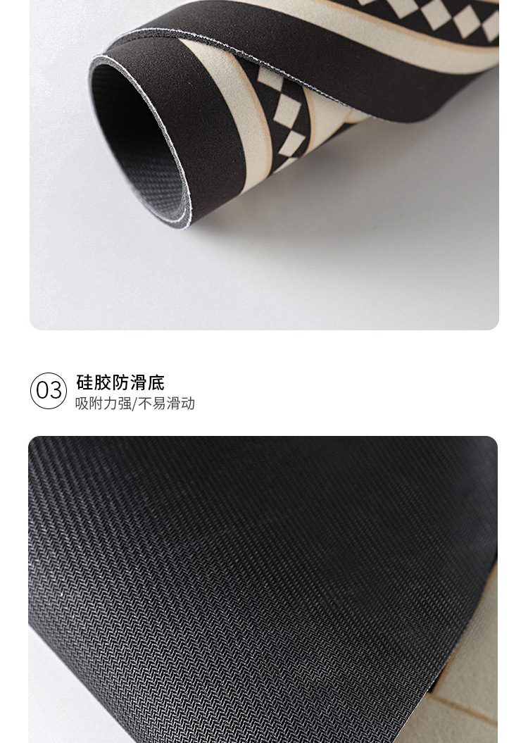 猫和老鼠浴室地垫卫生间淋浴三件套厕所门口吸水速干脚垫厂家直供跨境出口跨境亚马法兰绒万圣节法兰绒印花进门口垫浴室垫吸水防滑详情12