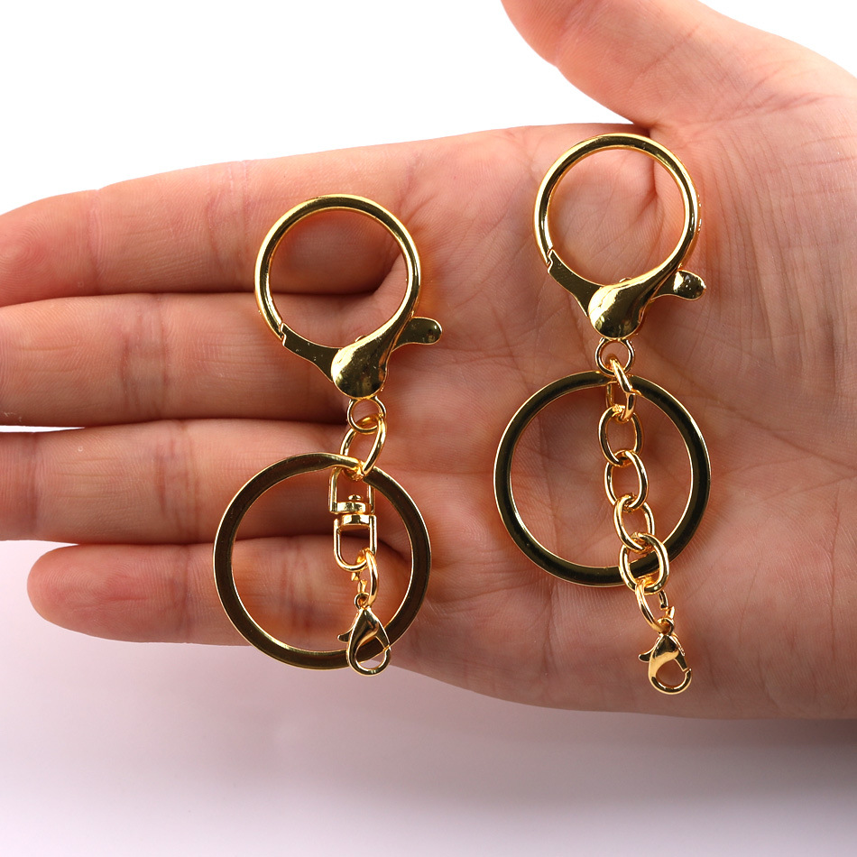 Round dragon buckle, crayfish buckle, 8-shaped buckle, four-link chain, diy metal bag buckle, connecting pendant, accessory material pic 4