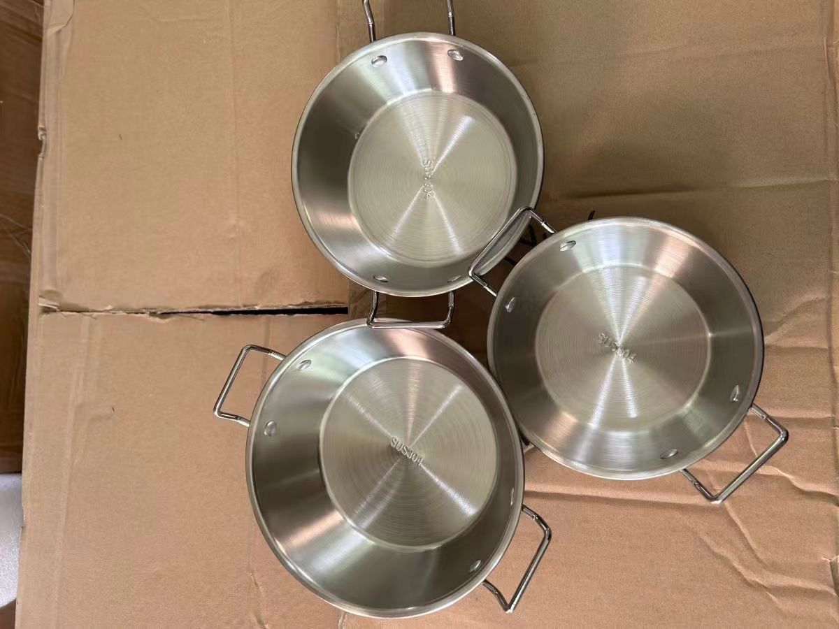 韩式不锈钢双耳燕麦碗大头勺套装 简约美观牛奶沙拉早餐碗 罐勺碗碟盘一应俱全详情9