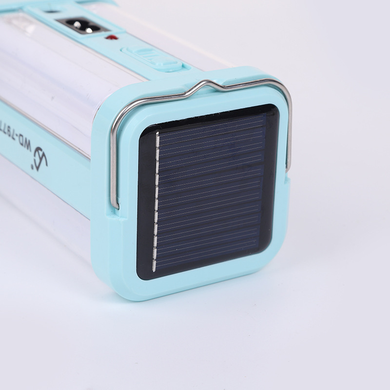 LED multi-functional solar camping lights, emergency night market street stall lights, outdoor charging camp camping tents, horse lights pic 8