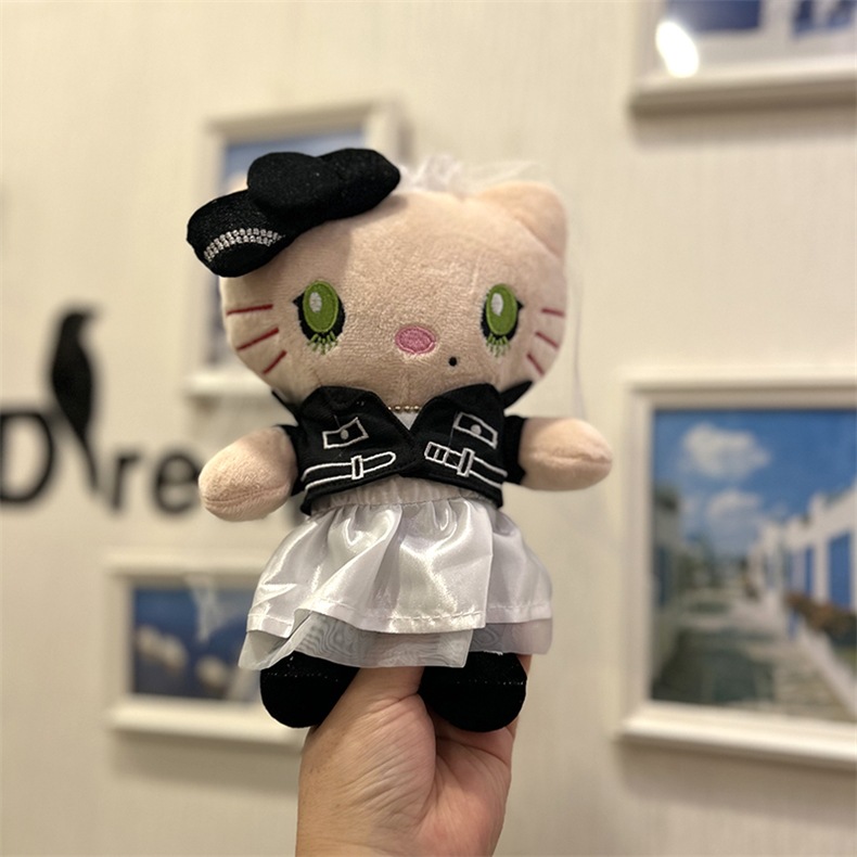 跨境新品 fuggler萌牙怪兽钥匙扣丑萌公仔手办挂件萌牙怪宝尖叫怪详情9