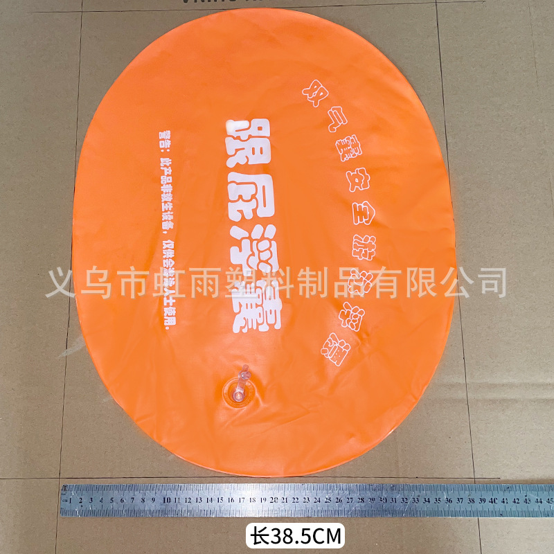 Wholesale thickened extra-large heel float bag inflatable outdoor swimming ball double airbag back float anti-drowning float shadow pic 6