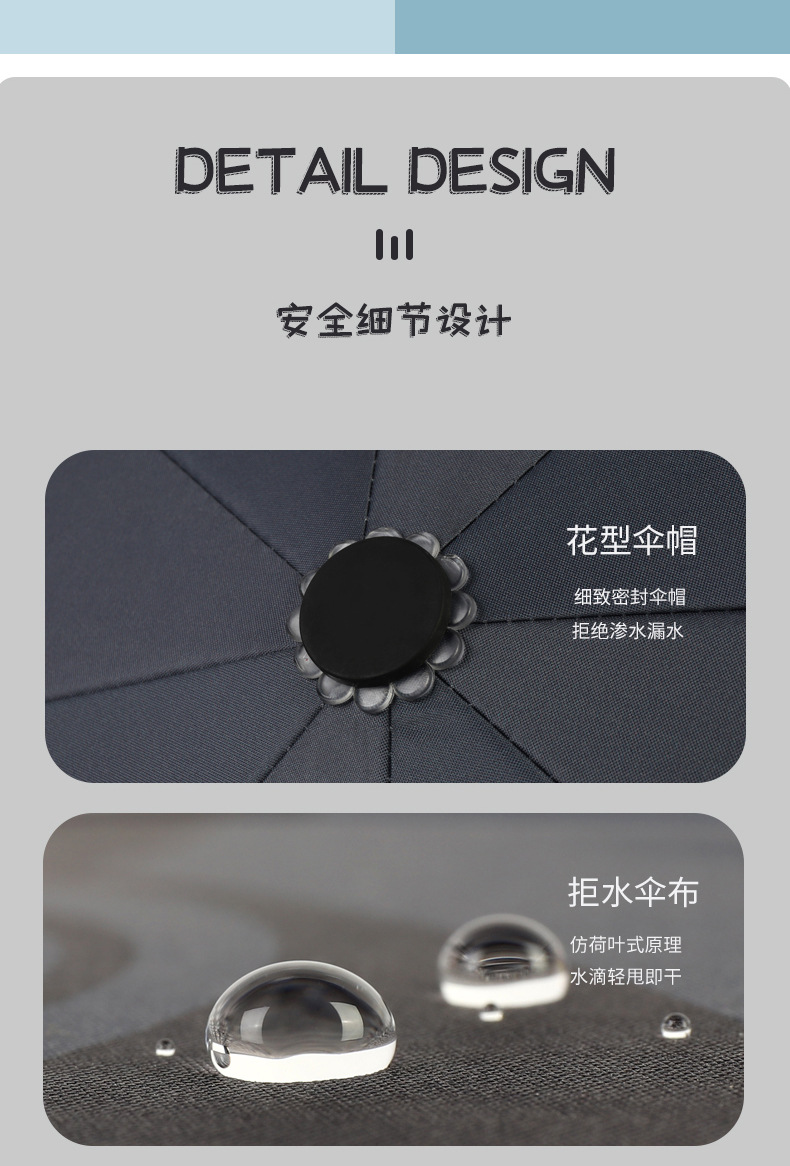 机器猫雨伞防晒防紫外线女遮阳伞晴雨两用太阳伞学生折叠全自动伞详情9