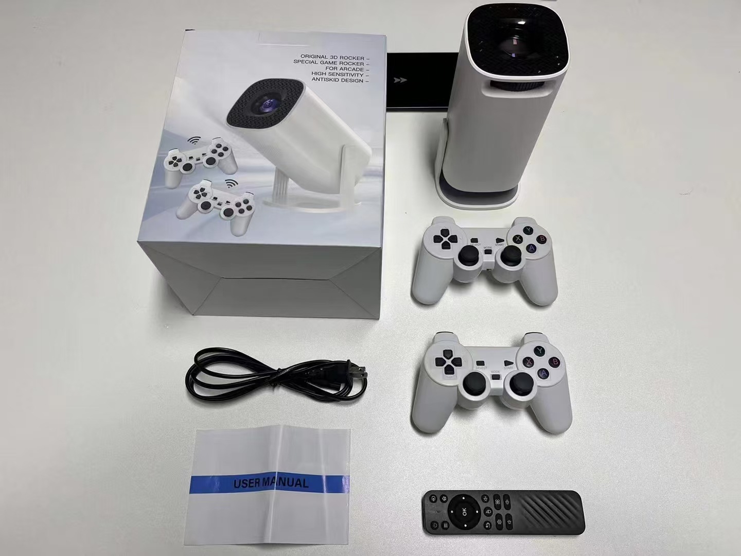 HY300跨境新安卓投影机投影仪家用迷你便携详情21