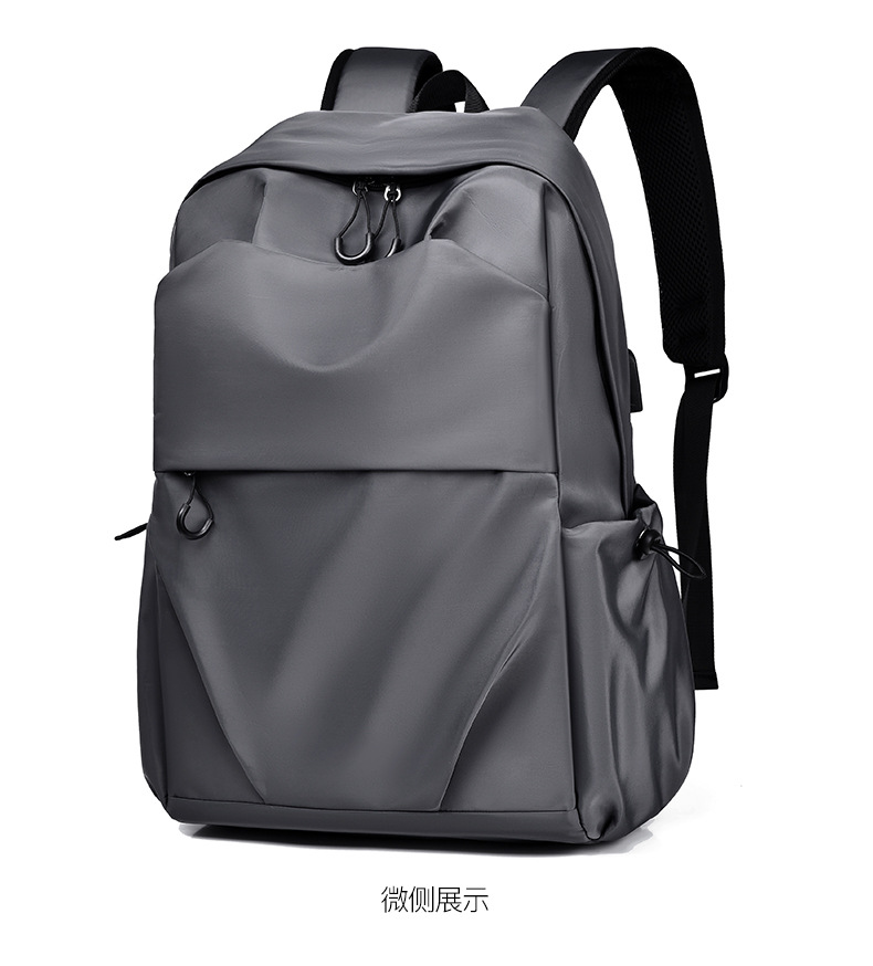 Mochila de nylon transfronteriza bolsa de viaje casual ligera para hombres bolsa de escuela de gran capacidad bolsa de computadora simple para estudiantes universitarios pic 44