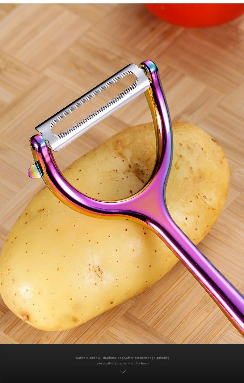Factory direct supply of peelers, fruit peelers, kitchen household peelers, zinc alloy kitchen tools wholesale pic 16