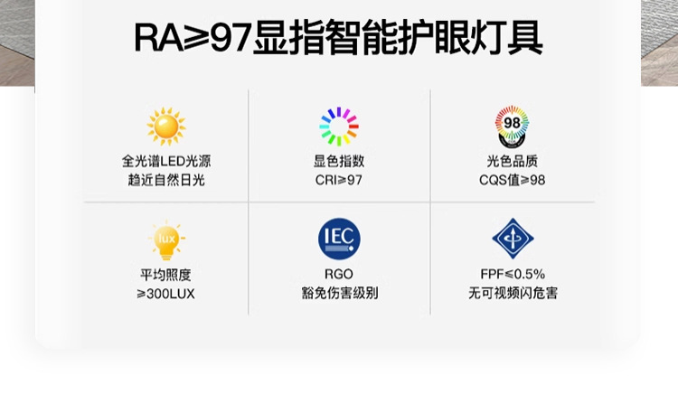 全光谱卧室吸顶灯现代简约儿童房灯书房灯2024新款大气led客厅灯详情2