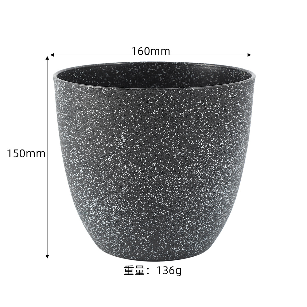 加厚园艺花卉绿植盆欧式简约花盆家用客厅阳台落地塑料花盆详情10
