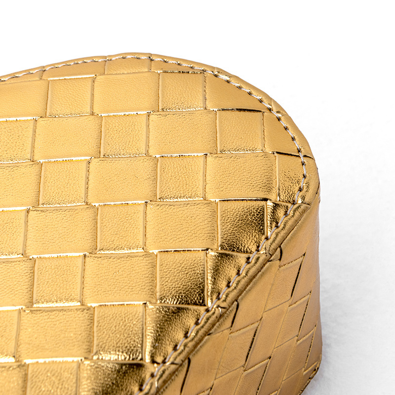 Amazon Home Goods desktop remote control, PU leather storage box, cosmetics storage, office organizing box pic 8