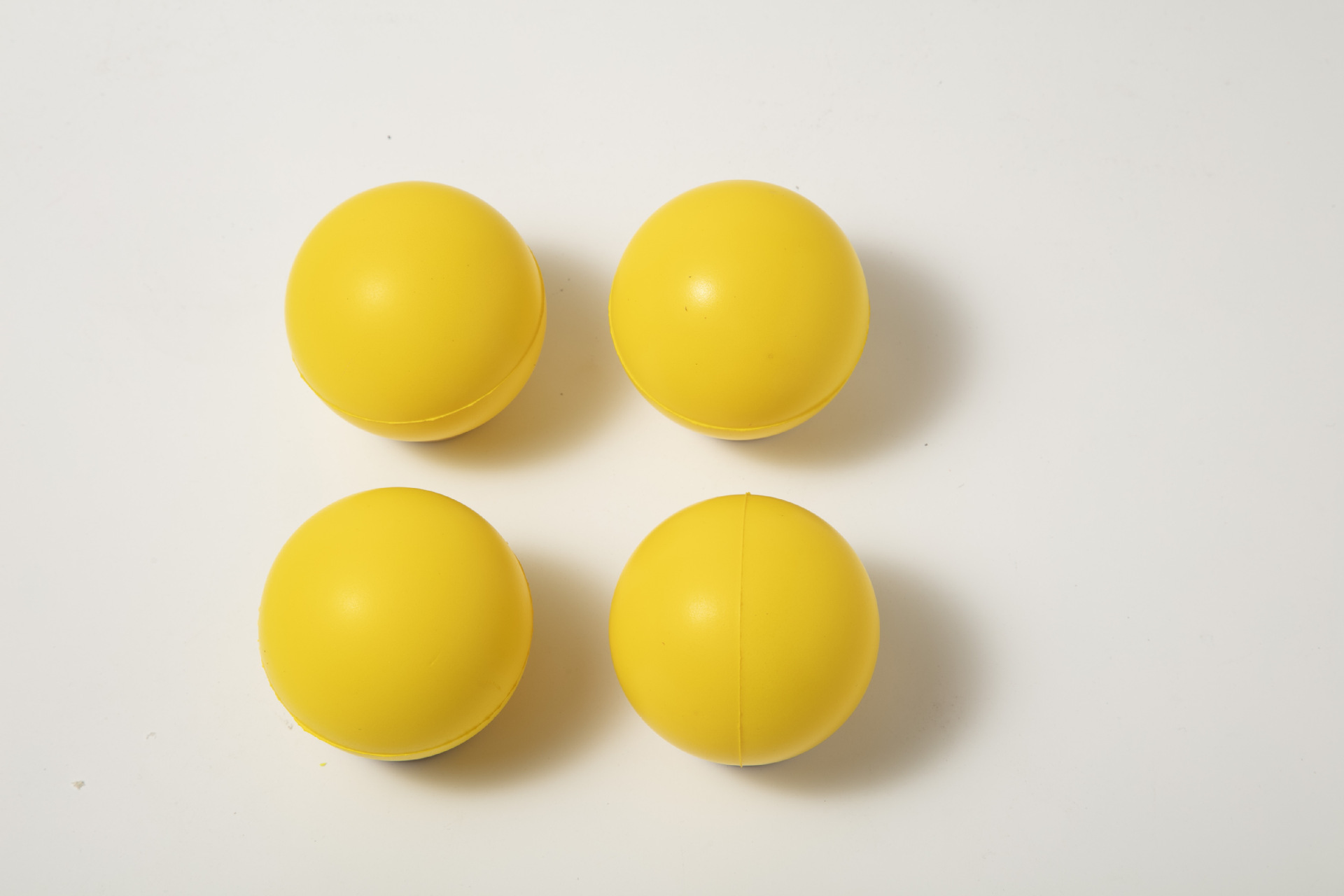 跨境爆款6.3cmPU发泡球光面中弹力发泄压力球海绵手抛球厂家批发详情11