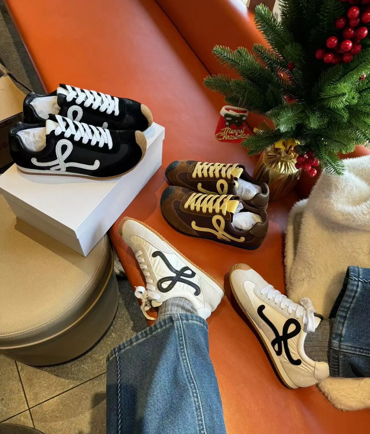 苏茵茵内增高阿甘鞋女2025新款歪头德训女鞋系带休闲鞋真皮德训鞋详情32