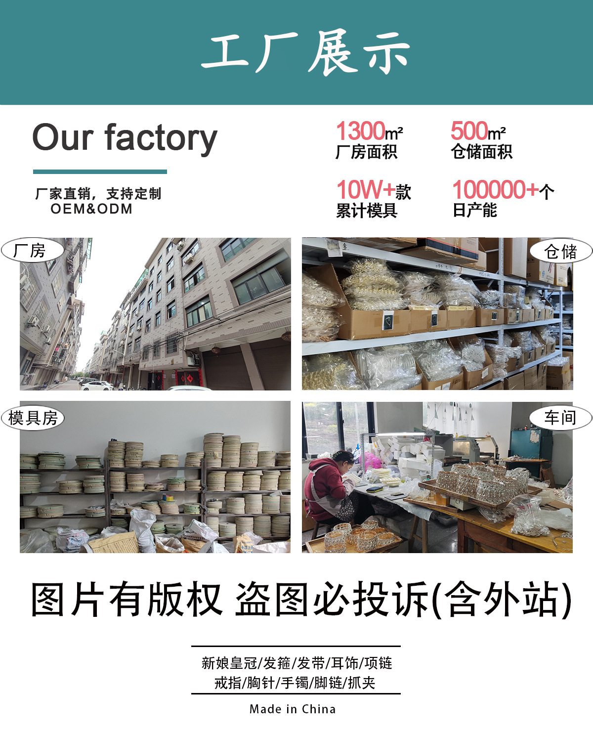 New diamond silver princess headwear, grand wedding dress, super glittering crystal, luxurious goddess bride wedding crown pic 3