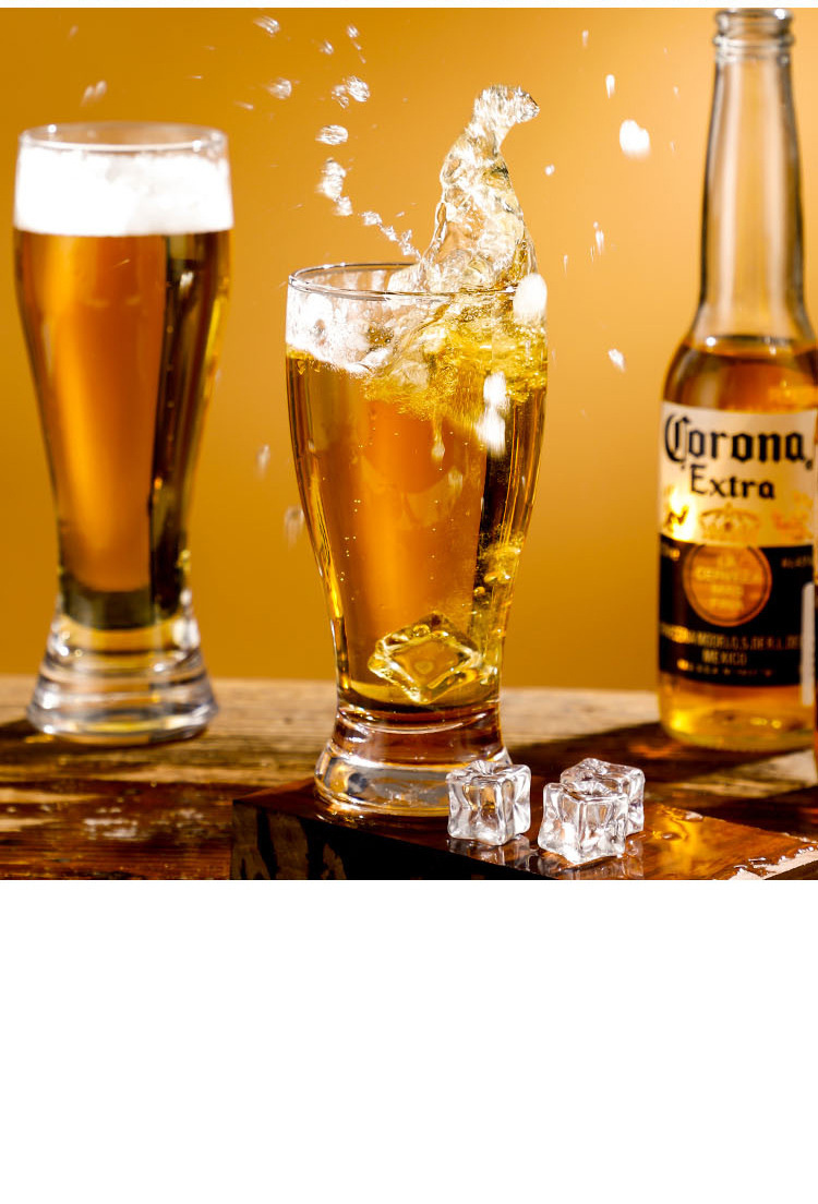 Craft beer glass, draft beer glass, household creative and personalized large draft beer wheat glass, bar special glass pic 13