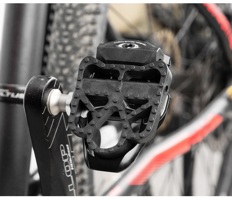 Bicycle pedal, road bike lock pedal conversion plate, nylon plastic self-locking pedal to flat pedal, cycling accessories pic 10