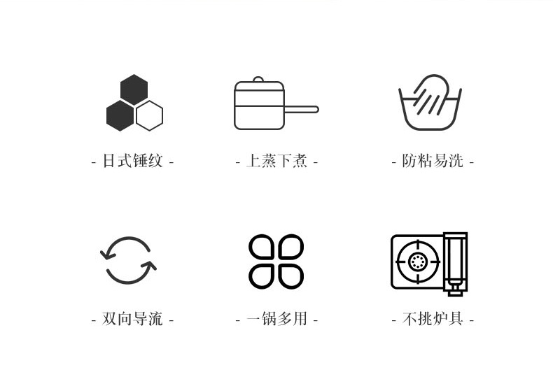 304 stainless steel snow flat pot, uncoated milk pot, side food deep fryer, thickened instant noodle pot, Japanese wooden handle soup milk pot pic 3