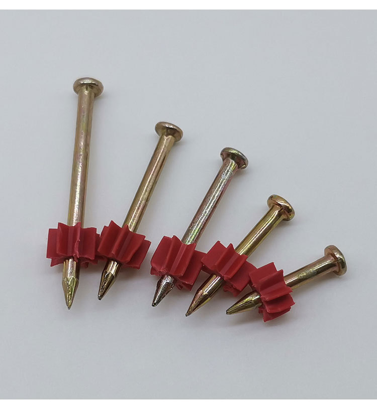 环特水泥钢钉射钉 27/32mm空调射钉广告钉枪高强度射钉每盒100枚详情5