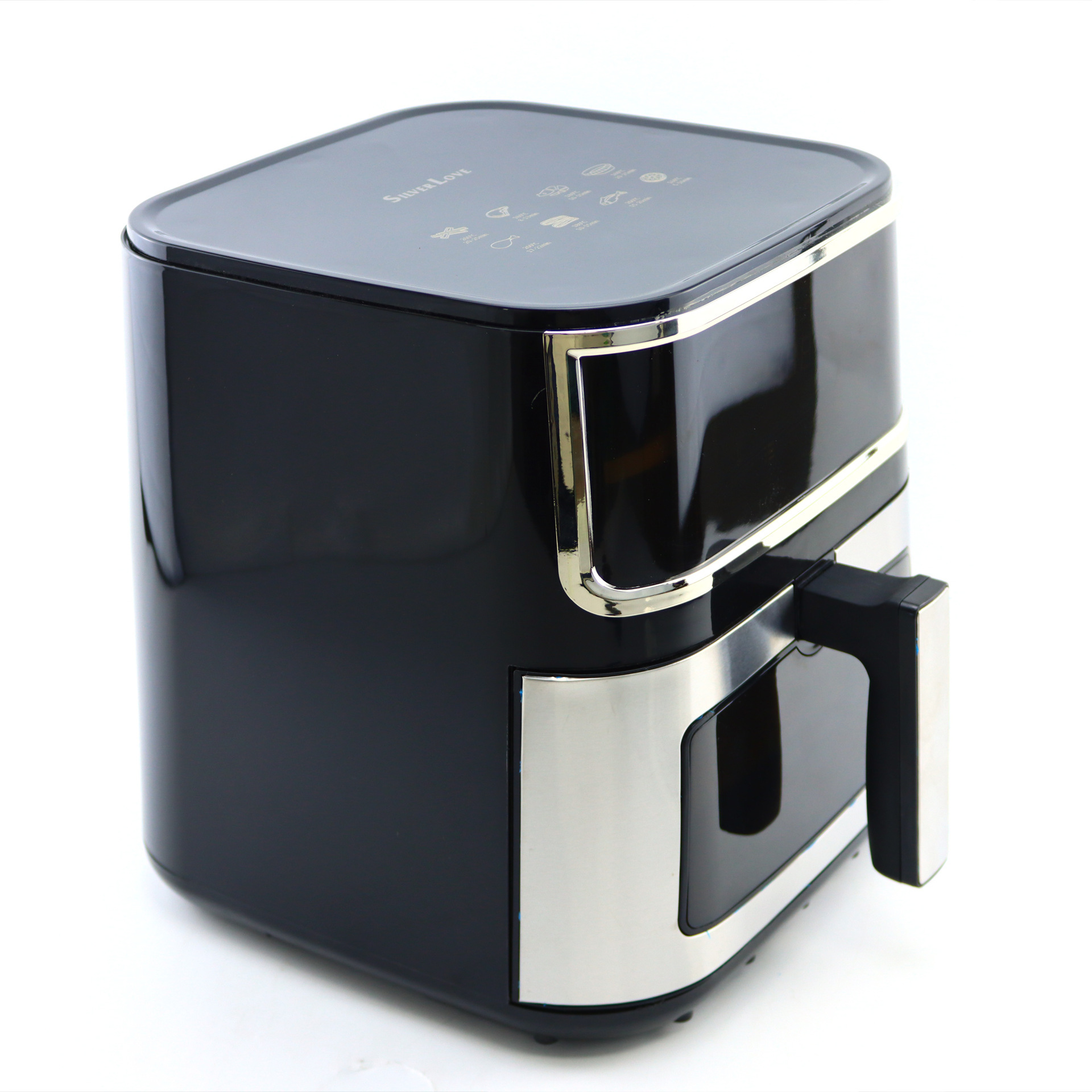 Export 1700W high-power air fryer 12L large-capacity smart touch household visual electric fryer Z209 pic 6