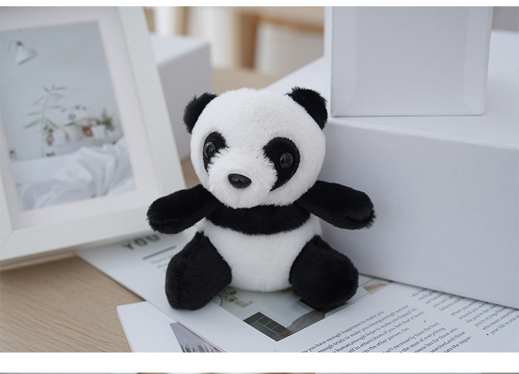 Plush panda plush toy backpack pendant, the same style of plush toy doll doll souvenir as the Chengdu base pic 10