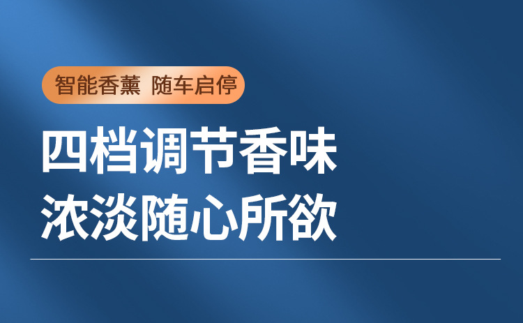 新款车载香水香薰高级感自动喷雾汽车香氛智能喷雾香薰机香水座详情2