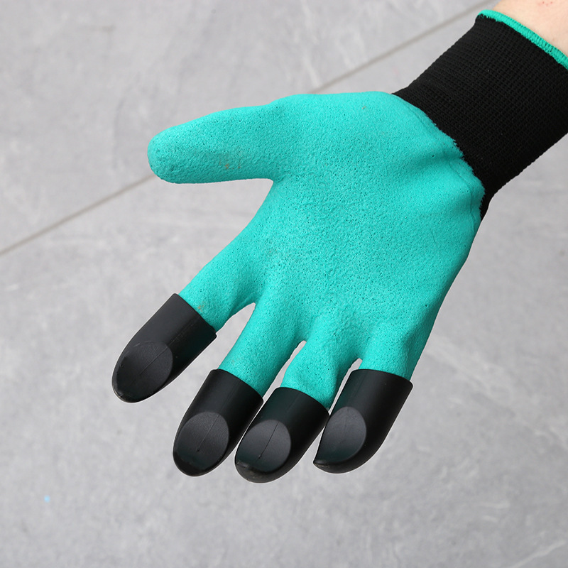Claw Garden gloves, garden cauliflower planting latex anti-slip and anti-cut, cross-border digging labor protection gloves for garden planting pic 14
