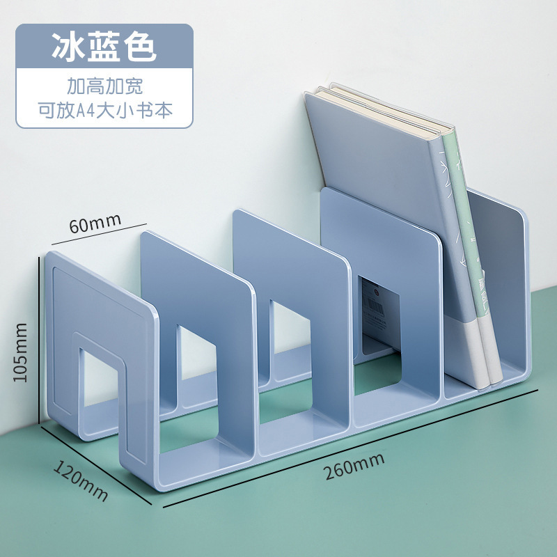 Desktop simple bookshelf, student desk, book storage rack, multi-layered office document storage rack pic 13
