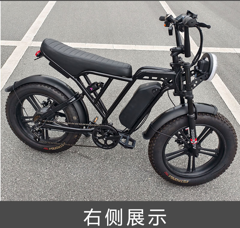 Factory direct sales of fat-tire electric bicycles, fat-tire off-road snow electric vehicles, and cross-border motorcycles pic 3