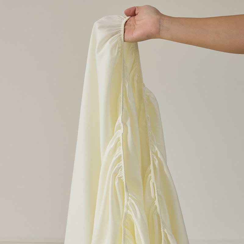 Single-piece quilt cover, pure cotton long-staple cotton bed sheet, bed cap, oversized quilt cover, skin-friendly single and double solid color bedding pic 97