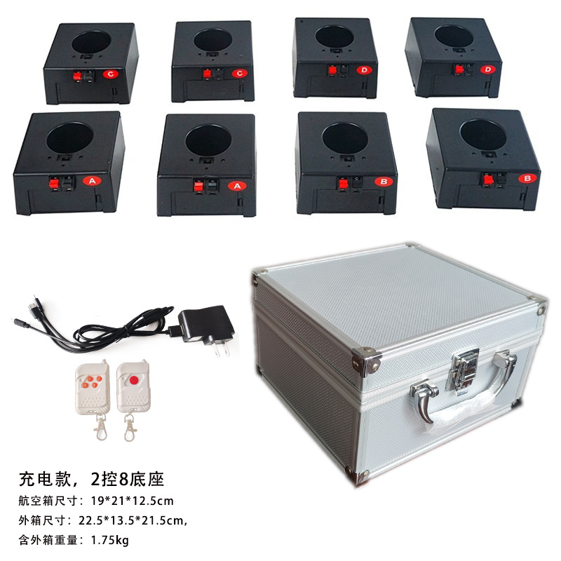 批发跨境海外热销舞台冷焰火点火器烟花机喷花机电子控制器求婚婚庆开业演出点火器道具详情4