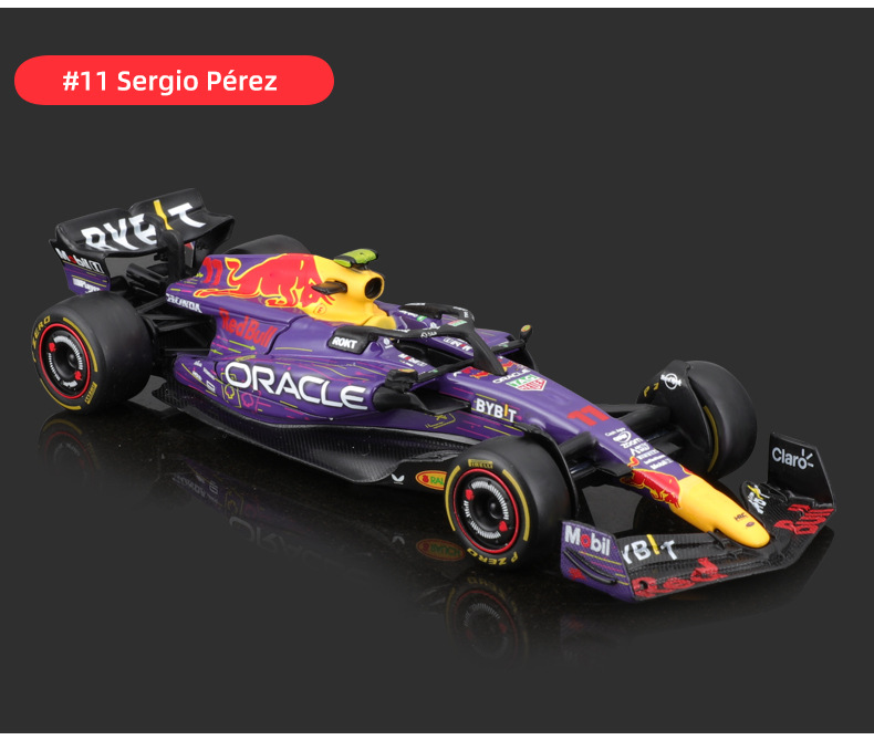 比美高1:43红牛RB19F1车模方程式赛车模型仿真合金拉斯维加斯20详情13