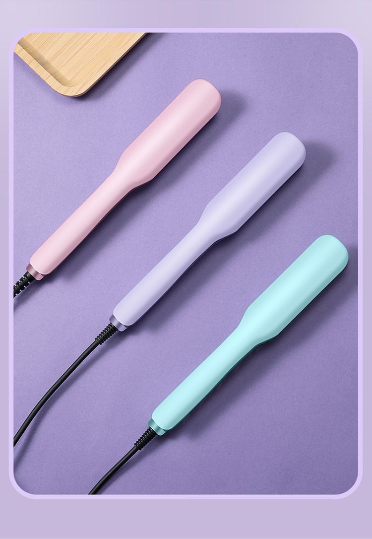 Cross-border hair straightening board, curling and straightening, inward and outward curved board, fluffy and not damaging hair, hair straightening board M141 pic 13